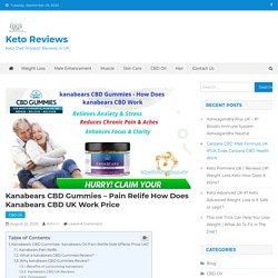 Kanabears CBD Gummies - How Does Kanabears CBD UK Work Price