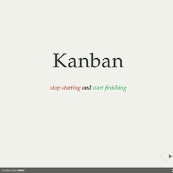 Kanban: Slides