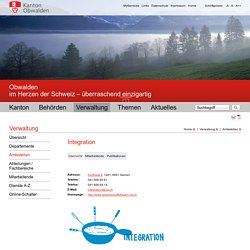 Kanton Obwalden Online: Amtsstellen