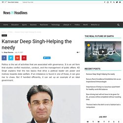 Kanwar Deep Singh-Helping the needy