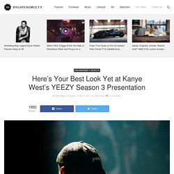 Kanye West YEEZY Season 3 Presentation