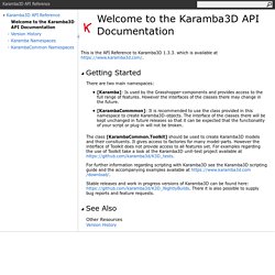 Welcome to the Karamba3D API Documentation