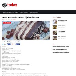 Torta Karamelna Fantazija bez brasna Recepti na Dlanu