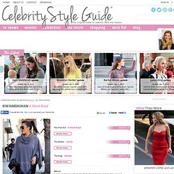 Kim Kardashian Style and Fashion - 6 Shore Road Audrey Poncho - Celebrity Style Guide