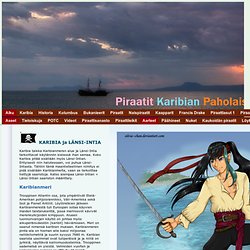 Karibian piraatit - merirosvot