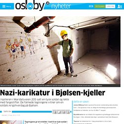 Nazi-karikatur i Bjølsen-kjeller