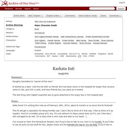 Karkata Inti - Chapter 1 - CaptainZombri - Homestuck