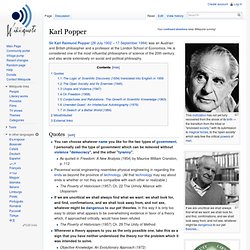 Karl Popper