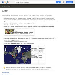 Karte - Google Docs-Hilfe