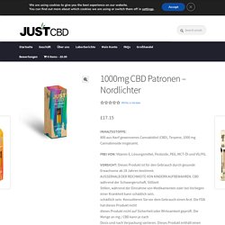 1000mg CBD Patronen – Nordlichter