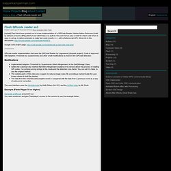 Flash QRcode reader as3 – kasperkamperman.com : creative media technology