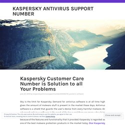 Kaspersky Customer Care Number