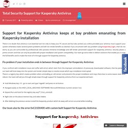 Kaspersky Total Internet Security