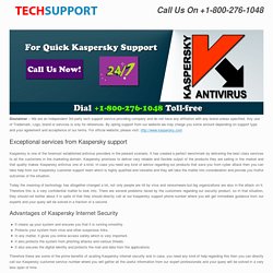 Kaspersky Support Number +1-800-392-9127