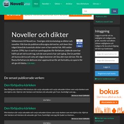 Katalog av noveller och dikter på nätet- Novell.nu