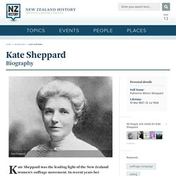 Kate Sheppard