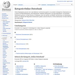 Online-Datenbank