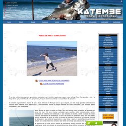 KATEMBE - A PESCA EM ÁGUA SALGADA - O SURFCASTING