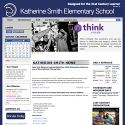 Katherine R. Smith Elementary School: Home Page