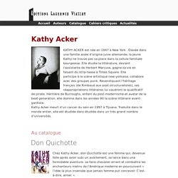 Kathy Acker - Kathy Acker