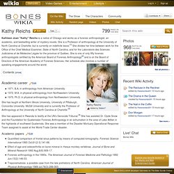 Kathy Reichs - Bones Wiki