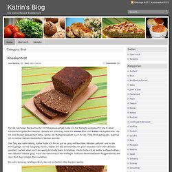 Katrin's Blog » Brot