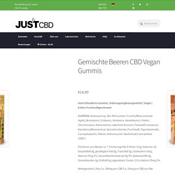 Gemischte Beeren CBD Vegan Gummis