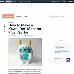 How to Make a Kawaii Yeti Monster Plush Softie