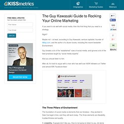 The Guy Kawasaki Guide to Rocking Your Online Marketing