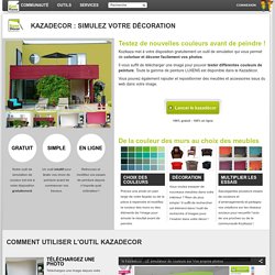 Kazadécor : Simulateur de couleurs de peinture en ligne - Gratuit