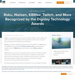 KBMax’s Wins Digiday Technology Award