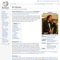 KC Johnson - Wikipedia