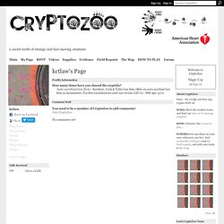 kctlaw's Page - CryptoZoo