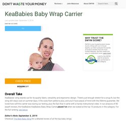 KeaBabies Baby Wrap Carrier