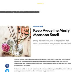 Keep Away the Musty Monsoon Smell