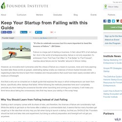 Keep Your Startup from Failing with this Guide