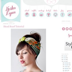 Head Scarf Tutorial - StumbleUpon