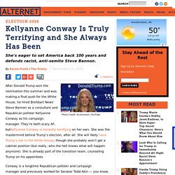 Conway Is Truly Terrifying and She Always Has Been