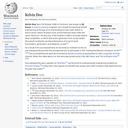 Kelvin Doe - Wikipedia, l'encyclopédie libre