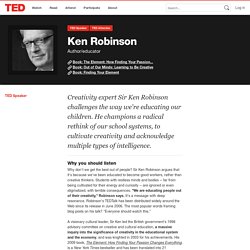 TED Speakers: Ken Robinson