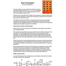 Ken Stone's Modular Synthesizer