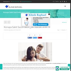 Kenapa Sakit Saat Hubungan Intim