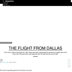 John F. Kennedy Assassination Flight - What Happened on the Flight from Dallas
