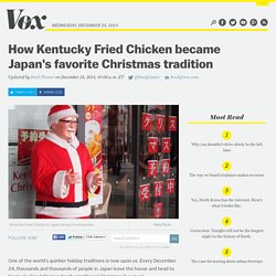 How Kentucky Fried Chicken became Japan's favorite Christmas tradition
