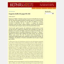 Kephas - Eugenio Zolli et le pape Pie XII
