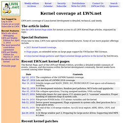 Kernel coverage at LWN.net