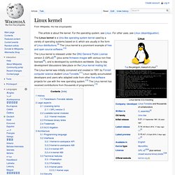 Linux kernel