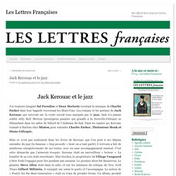 Jack Kerouac et le jazz