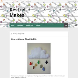 Kestrel Makes: How to Make a Cloud Mobile