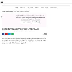 Keto Naan (Low Carb Flatbread)